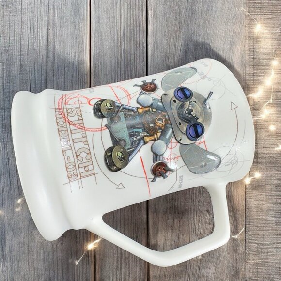 Disney Parks Stitch Model Coffee Mug Cup Robot Ceramic Tall Raised Mug Cup VTG - Picture 2 of 14